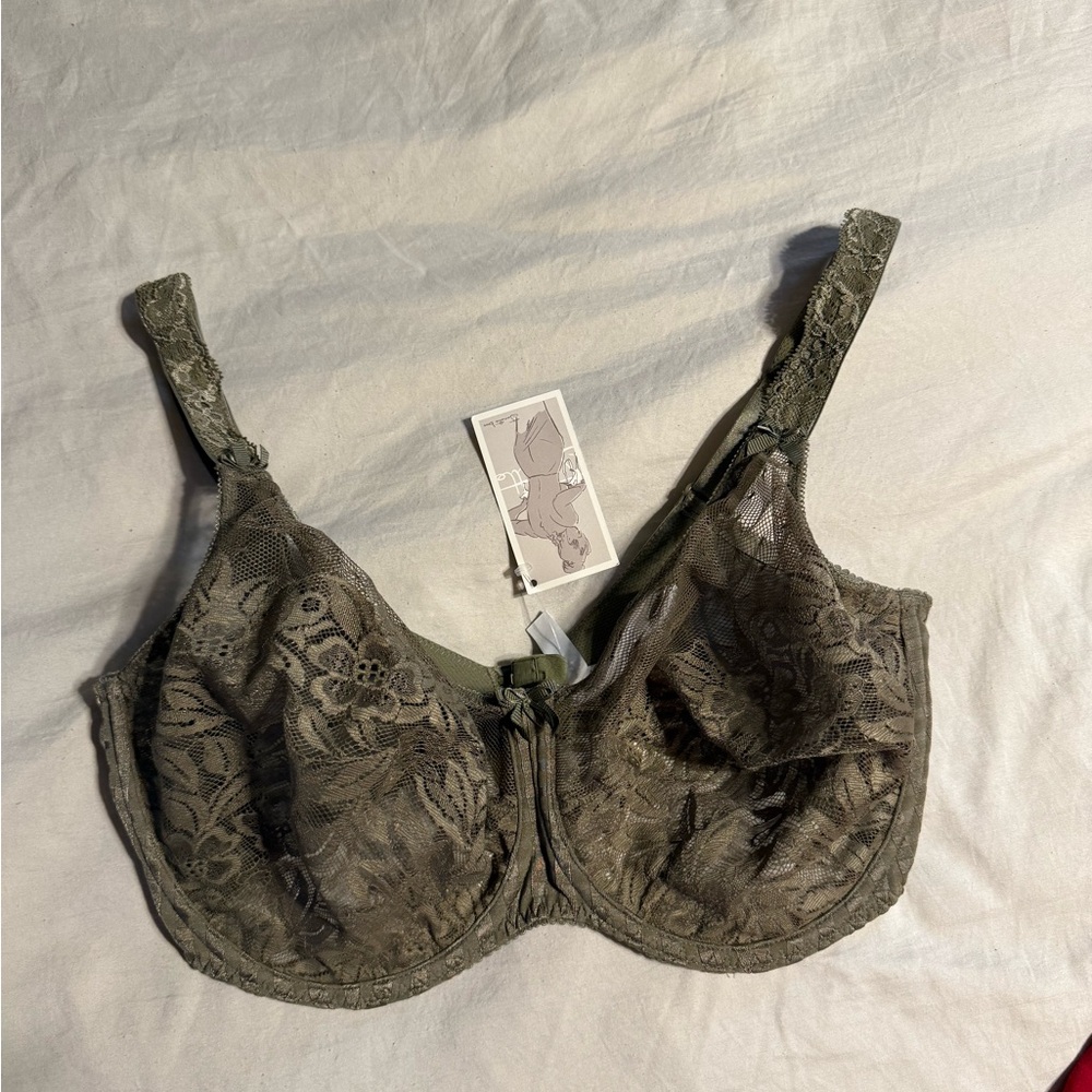 Prima Donna Lace Bra in Olive